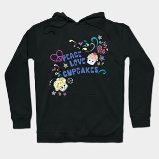 Peace Love and Cupcakes Hoodie